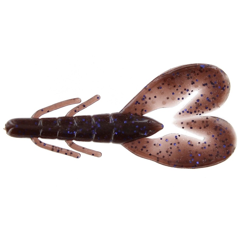 Zoom Super Speed Craw 4′ Cinnamon Purple 8Pk