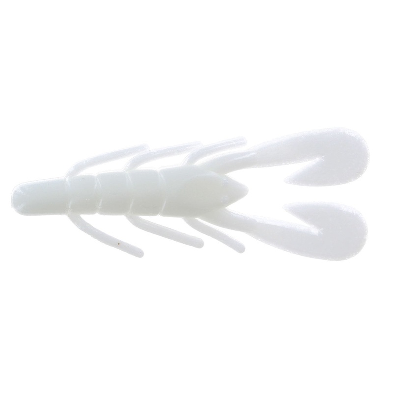 Zoom U-V Speed Craw 3.5” White 12Pk