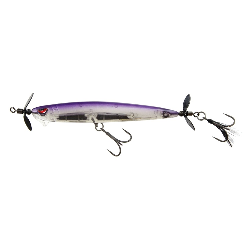SPRO Spin John 80 Spybait Smoke Purple