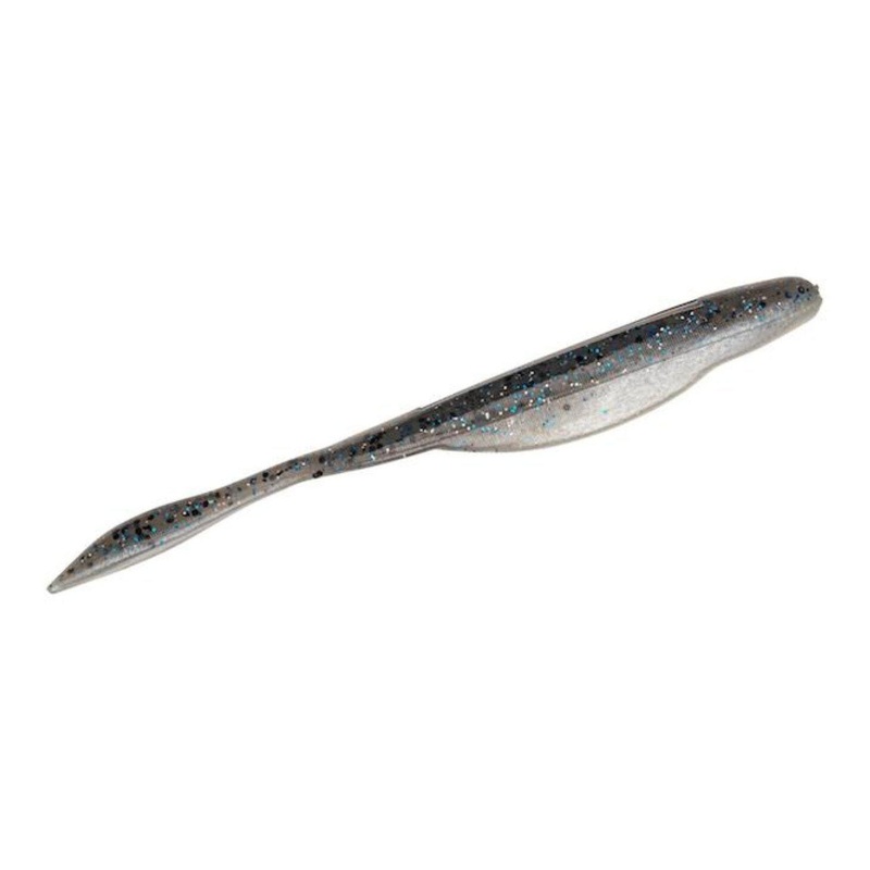 Strike King 4” Caffeine Shad Smokey Shad 8Pk