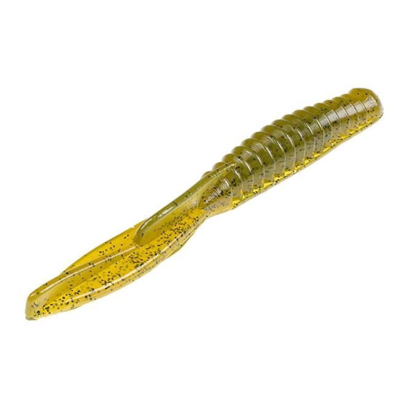 Strike King Drop Shot Half Shell 3.5” Green Pumpkin