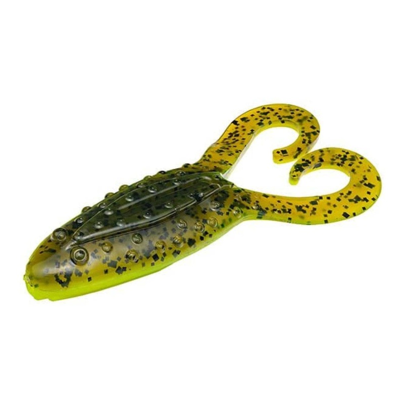 Strike King Gurgle Toad Green Pumpkin Chartreuse Belly 5Pk