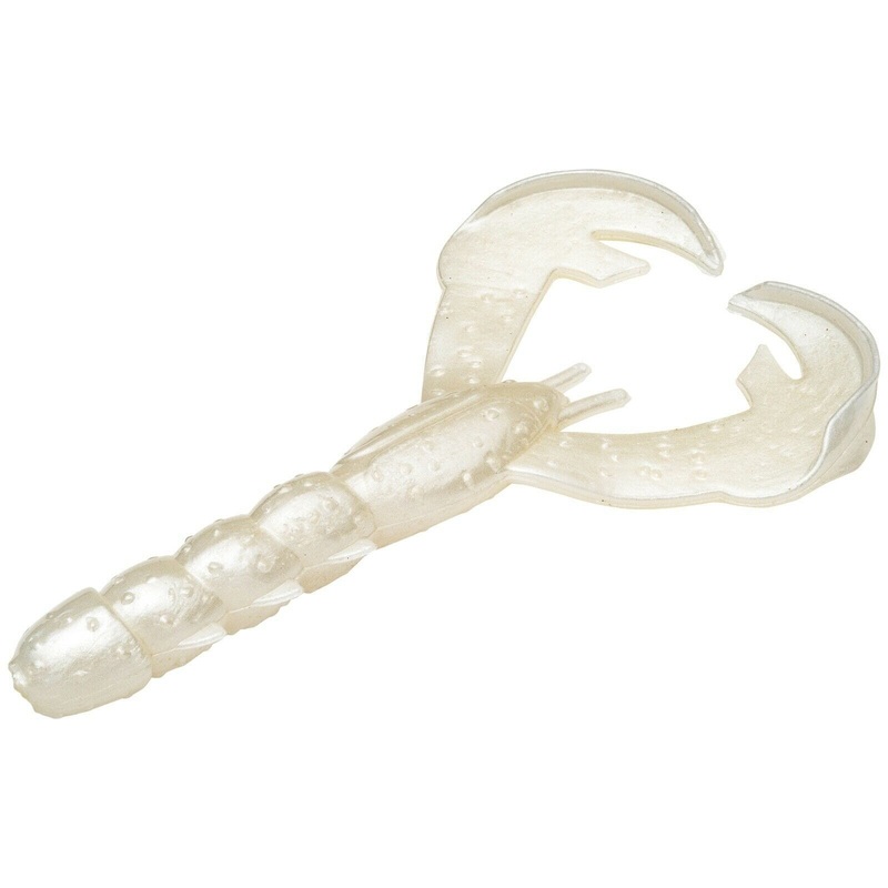 Strike King Rage 3” Baby Craw Pearl 9Pk