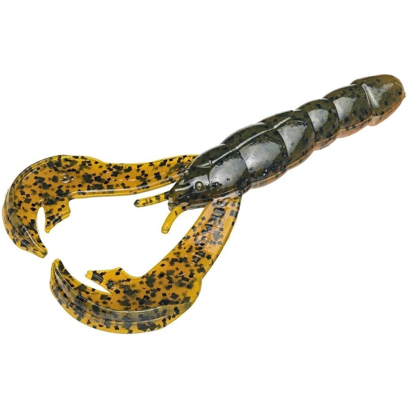 Strike King Rage 4” Craw Bama Craw  7Pk