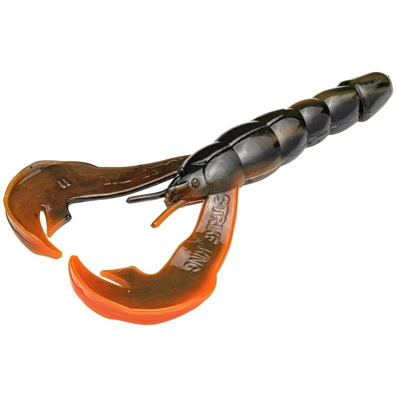 Strike King Rage 4” Craw Crawdaddy 7Pk