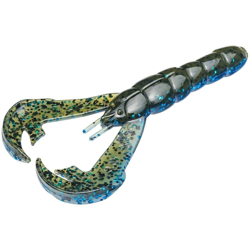 Strike King Rage 4” Craw Okeechobee Craw 7Pk