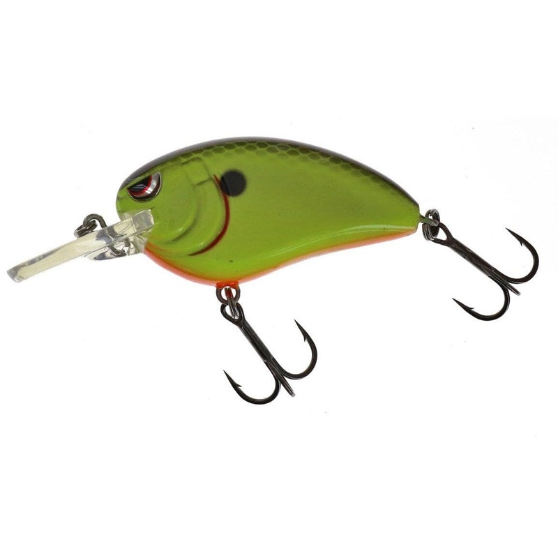 SPRO Little John Md Chartreuse Black Back