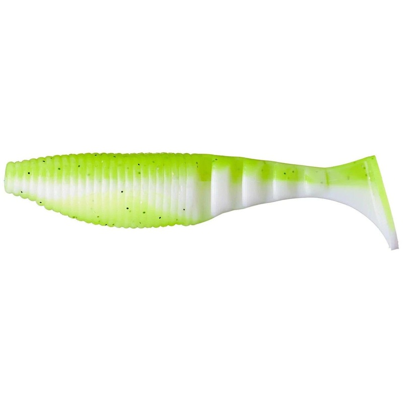 Yamamoto 4 Zako Paddletail Swimbait Chartreuse Shad Lam 134P-05-909
