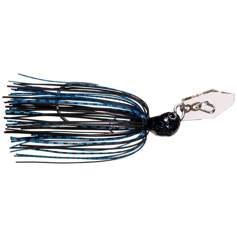 Z Man Chatterbait Jackhammer Stealth Blade Black Blue
