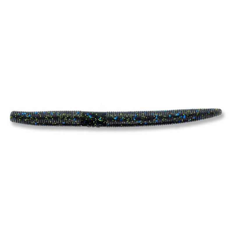 Yamamoto 5” Senko Smoke W/Blk Blue & Gold  9-10-214