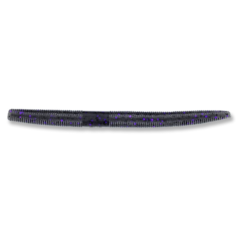 Yamamoto 5” Senko Smoke W/Blk & Purple  9-10-157