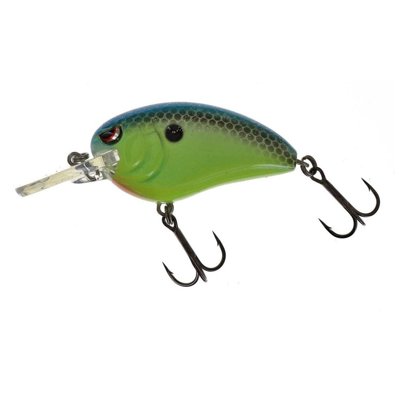 SPRO Little John Md Chartreuse Blue