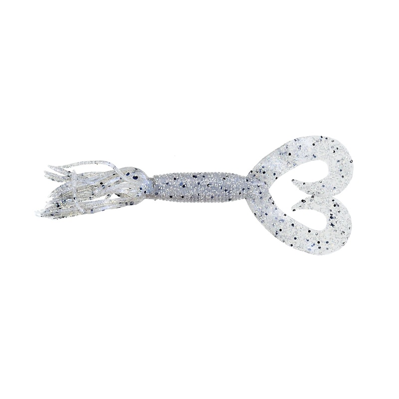 Yamamoto 5” Dt Hula Grub Blue Pearl/Blk & Hologram 10