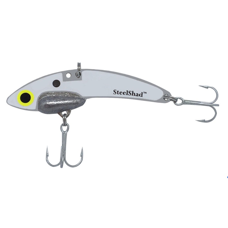 Steelshad Blade Bait White Shad