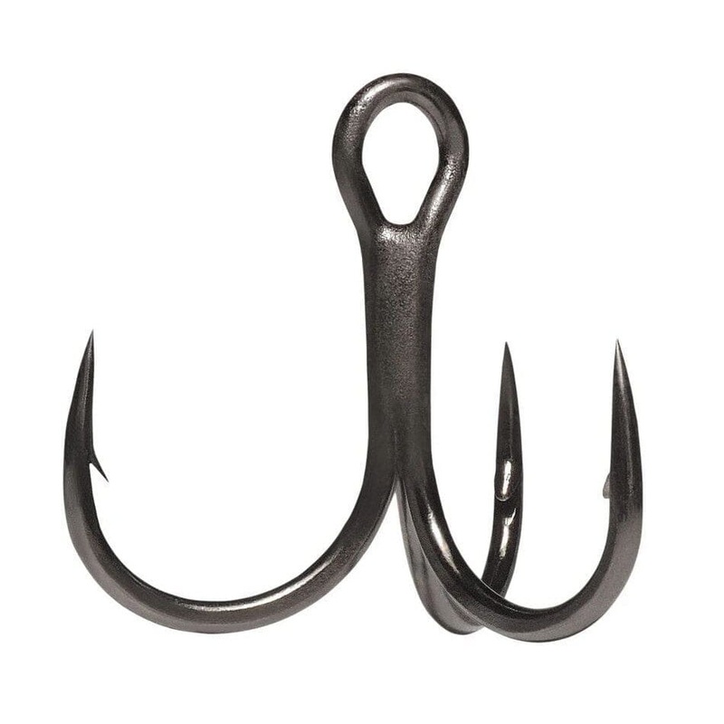 VMC Hybrid Short 1X Treble Hook 4pk