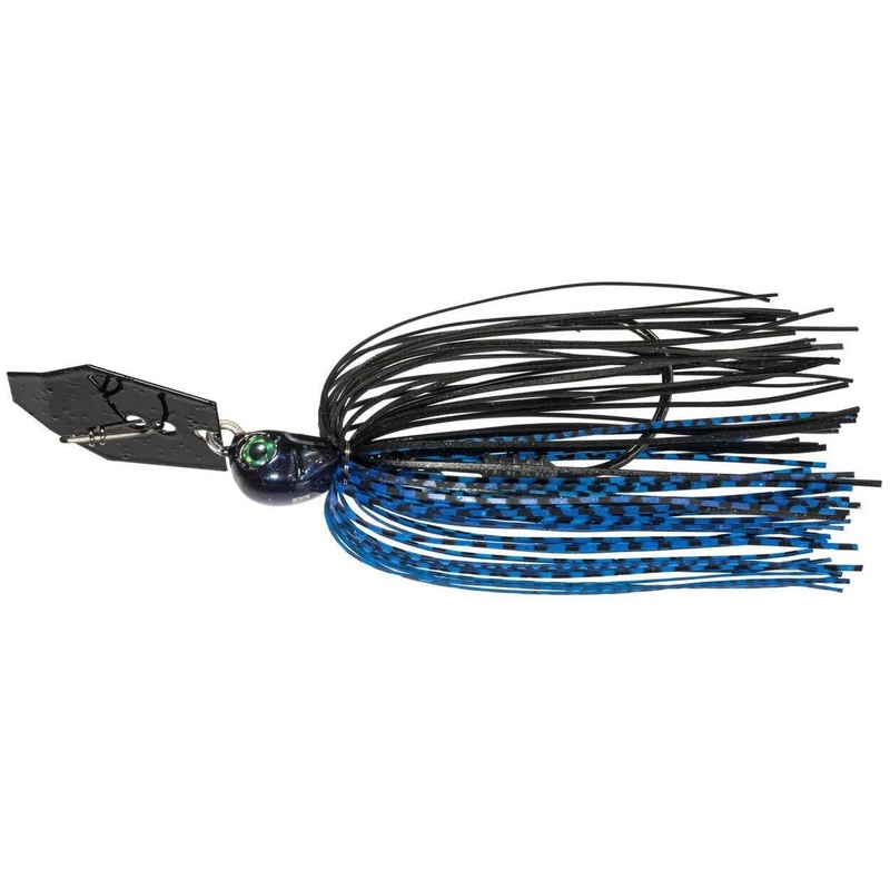 Z Man Chatterbait Elite EVO Black and Blue