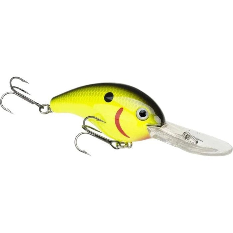Strike King Pro-Model 5Xd Black Back Chartreuse
