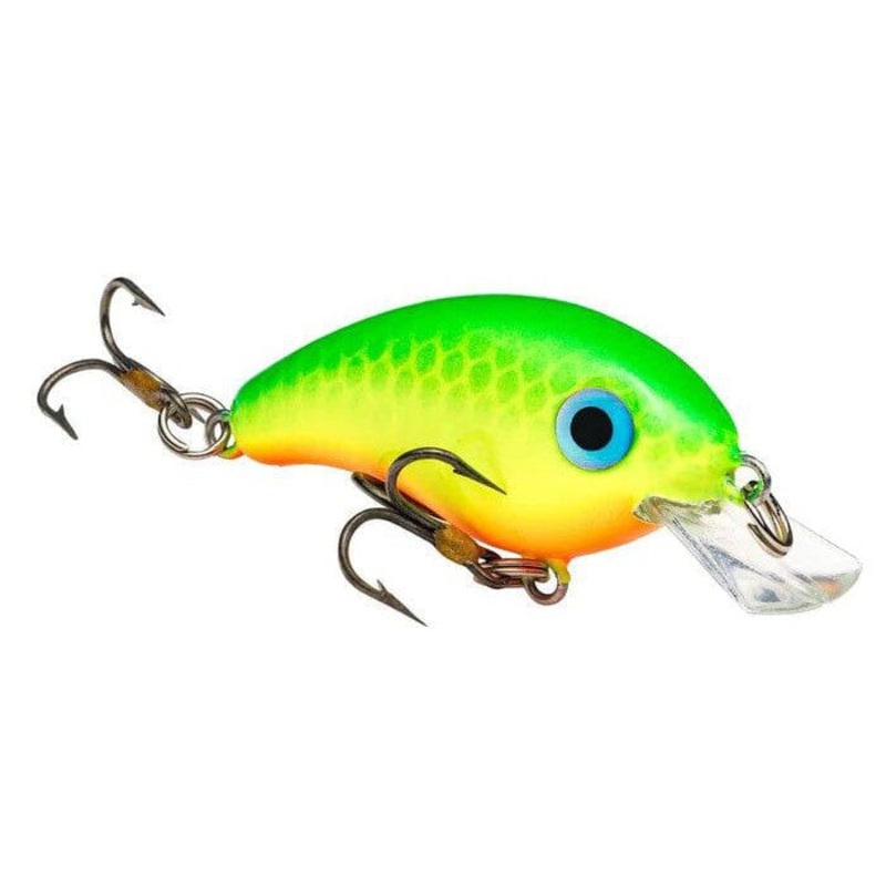 Strike King Bitsy Minnow Green Back Chartreuse