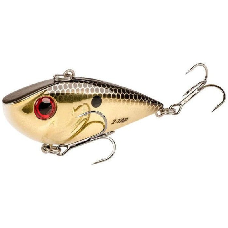 Strike King Red Eyed Shad Tungsten 2 Tap Gold Black