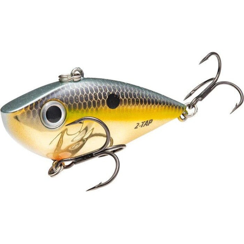 Strike King Red Eyed Shad Tungsten 2 Tap Gold Sexy Shad