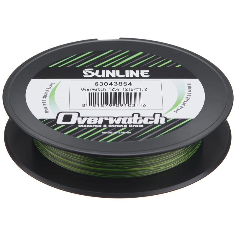 Sunline Overwatch Metered Braid 125yd