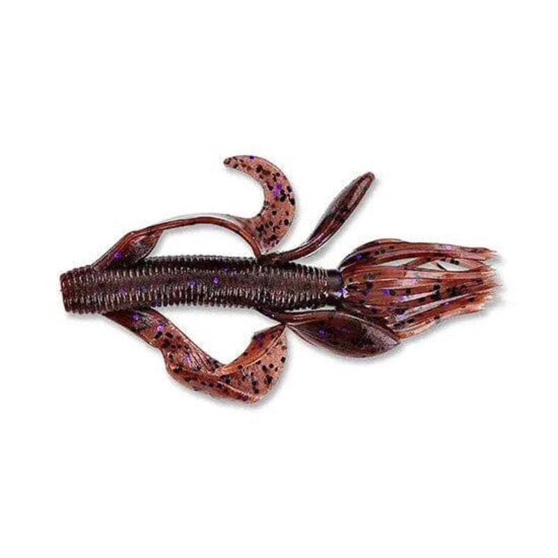 Yamamoto 4 Kreature Cinnamon Black Purple Flake 5-07-221