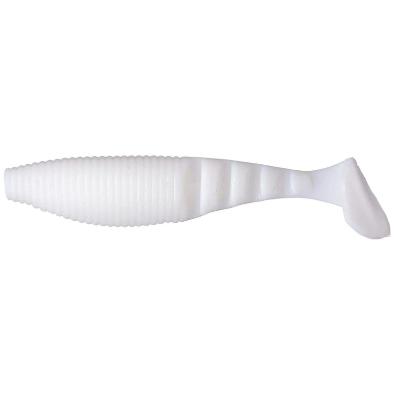 Yamamoto 4 Zako Paddletail Swimbait Cream White 134P-05-036
