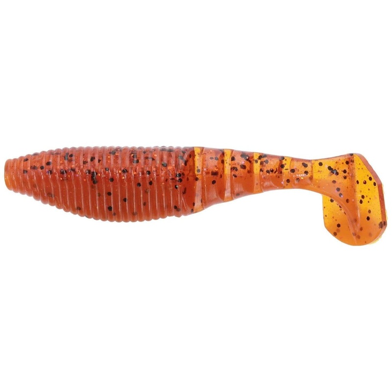 Yamamoto 4 Zako Paddletail Swimbait Fire Craw 134P-05-9003