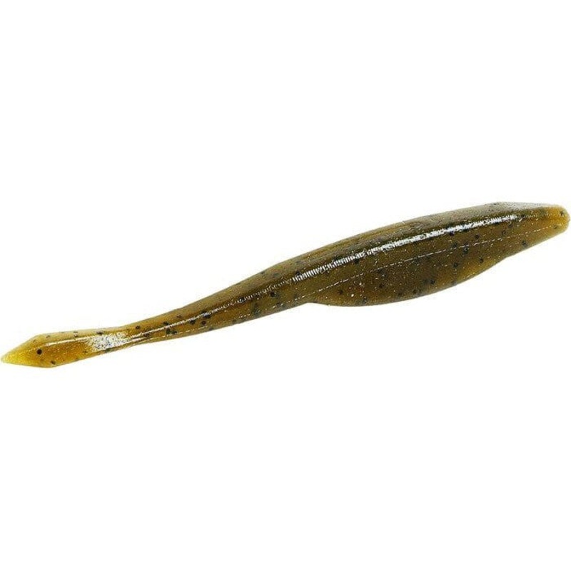 Yamamoto 5 D Shad Green Pumpkin Black Flake