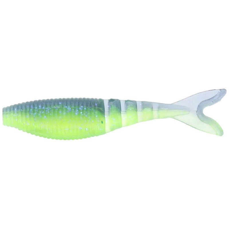 Yamamoto Zako Swimbait Chartreuse Electric Blue