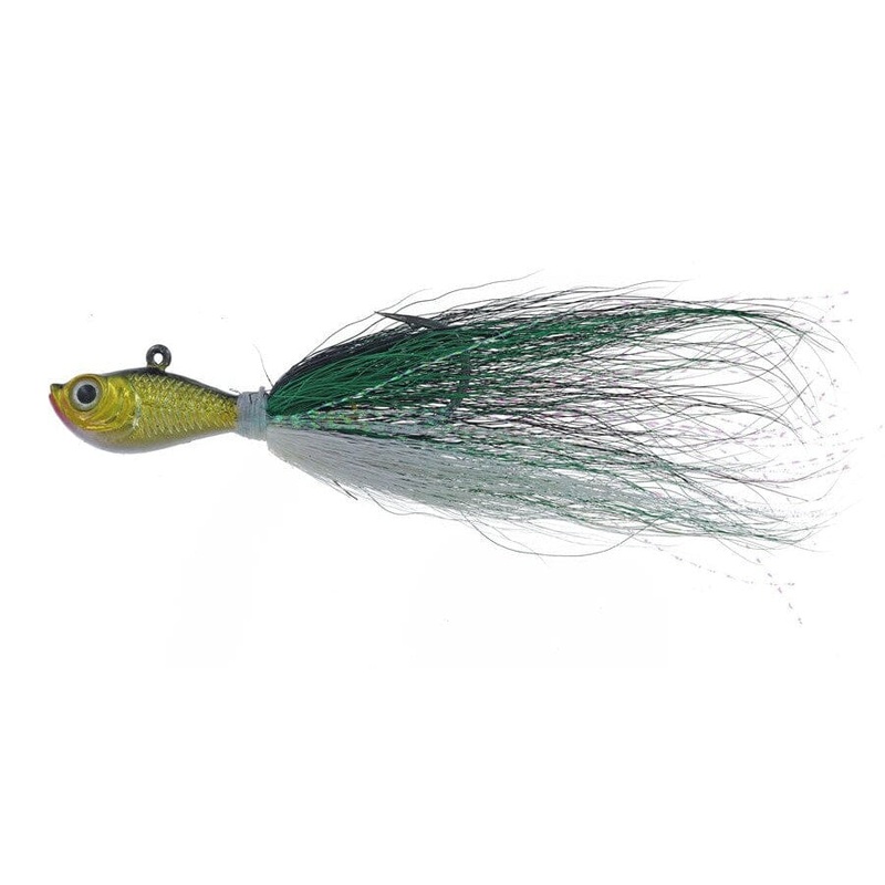 SPRO Prime Bucktail Jig Green Shad