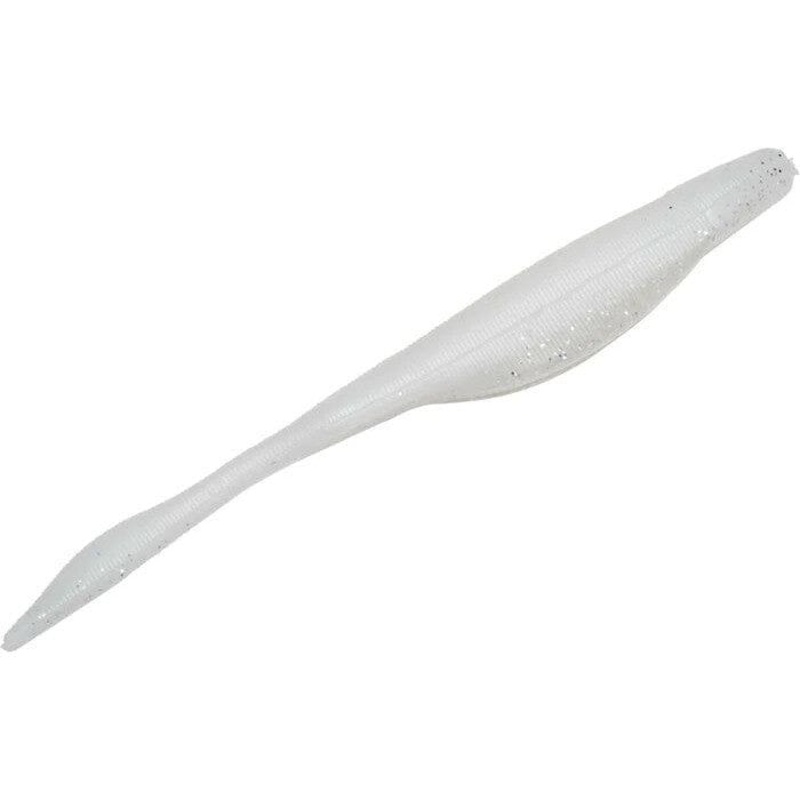 Strike King 5” Caffeine Shad Pearl Flash 8Pk