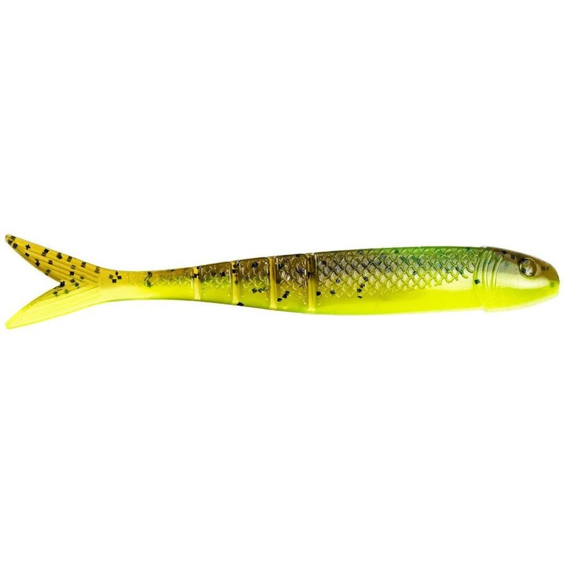 Strike King KVD Blade Minnow 4 1/2 Green Pumpkin Chartreuse Belly