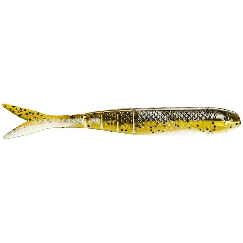 Strike King KVD Blade Minnow 4 1/2 Green Pumpkin Pearl Belly