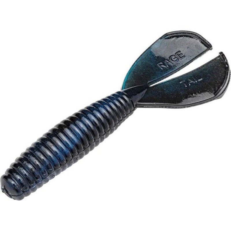 Strike King Rage Baby Menace Black Blue Swirl 9Pk