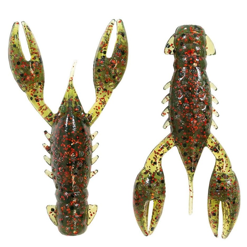 Z Man Trd Crawz 2.5 Watermelon Red 6 Pack