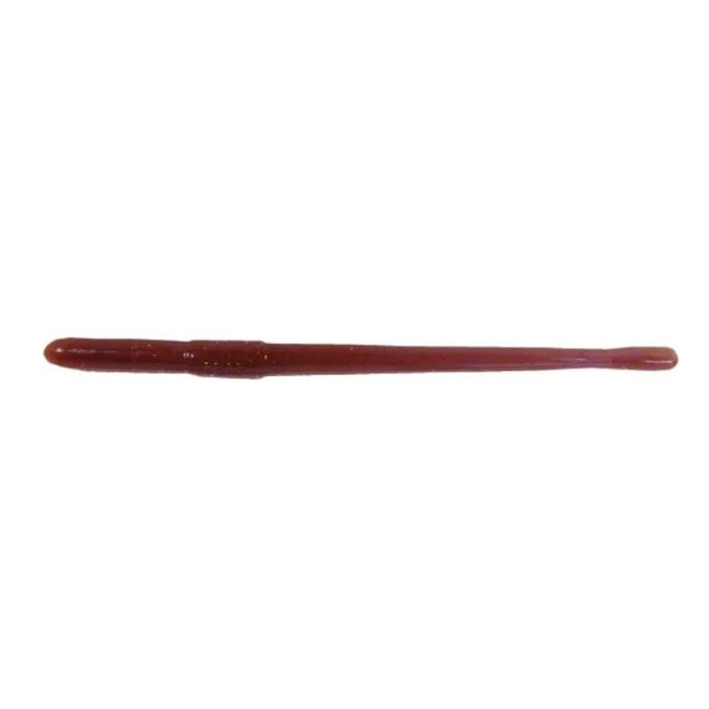 Roboworm Straight Tail 6 Sr-A2Ar Oxblood Light Red Flake 10Pk