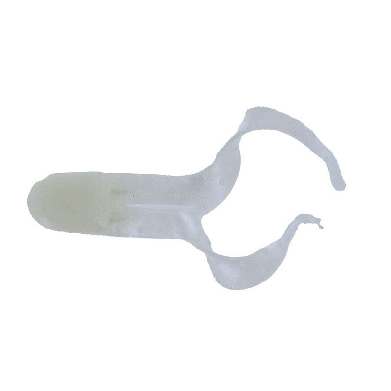 Zoom Swimmin Chunk 3” White Pearl  10pk