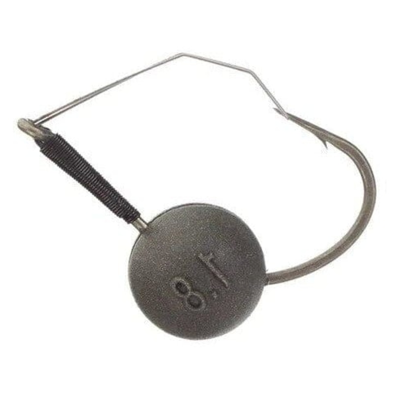 Zappu Zero Inchi Weighted Weedless Wacky Hook 3pk