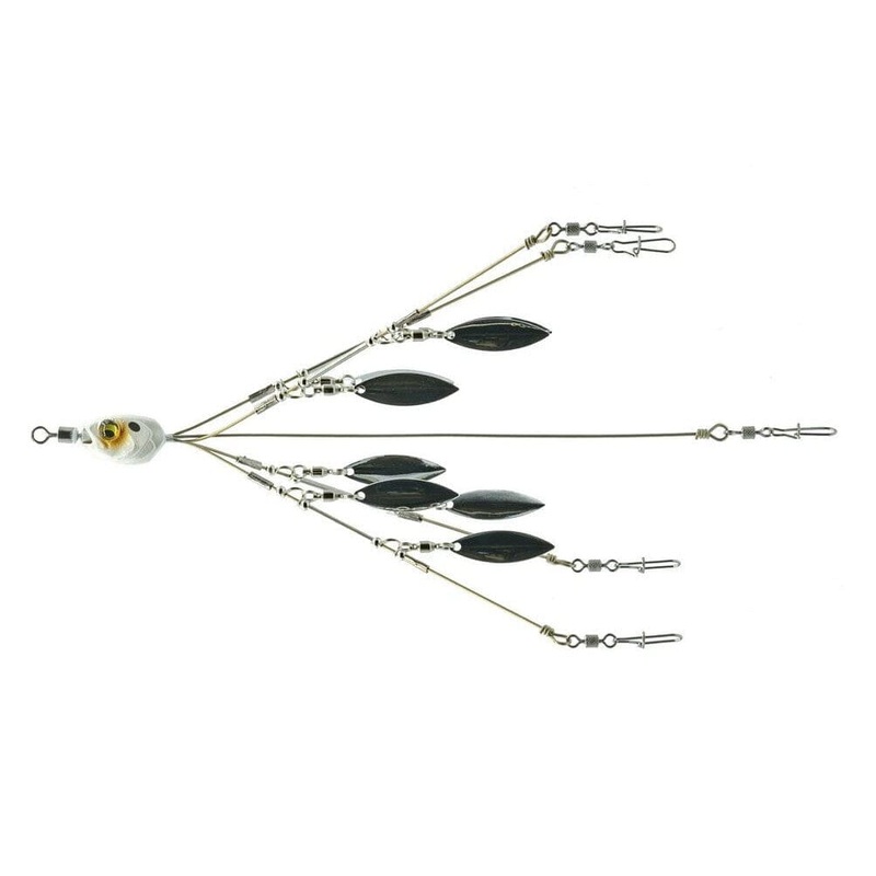 Divine Umbrella Rig 8 Blade  – Spanish Pearl