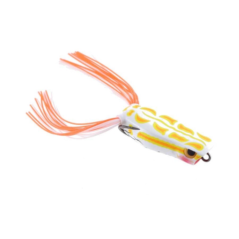 SPRO Bronzeye Baby Poppin’ Frog 50 Tropical White