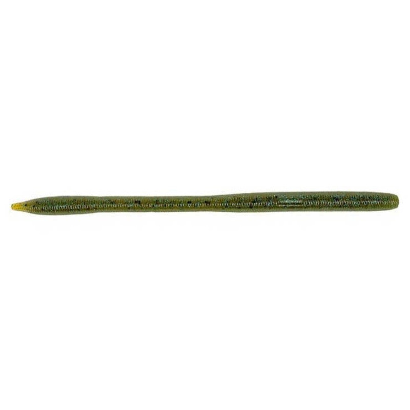 Yamamoto Sensei Worm 6.5 Green Pumpkin Blue SENSEI65-10-363