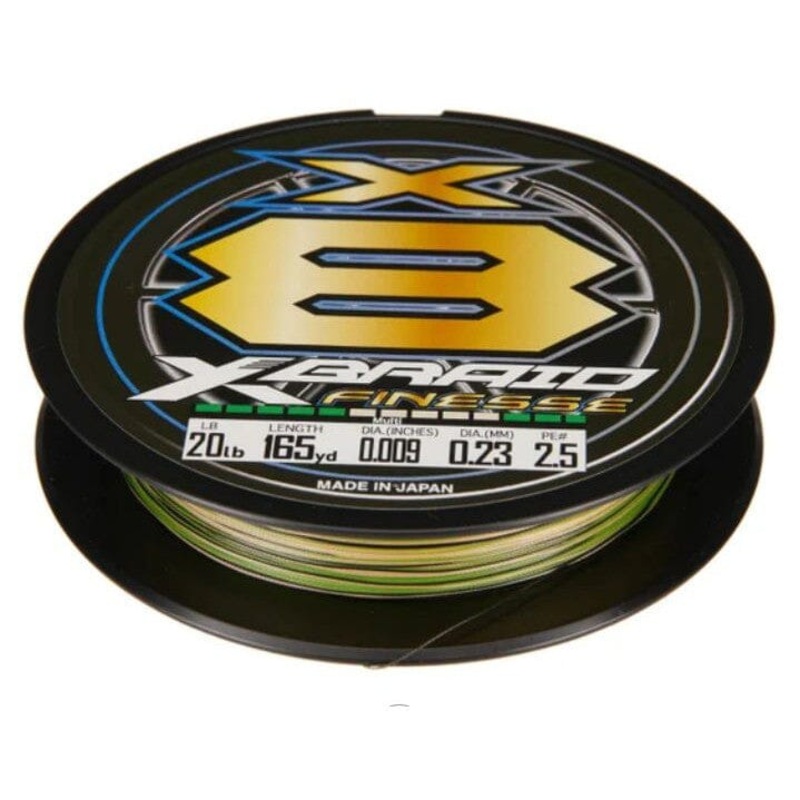 XBraid X8 Finesse Braid Braided Line Multi Color