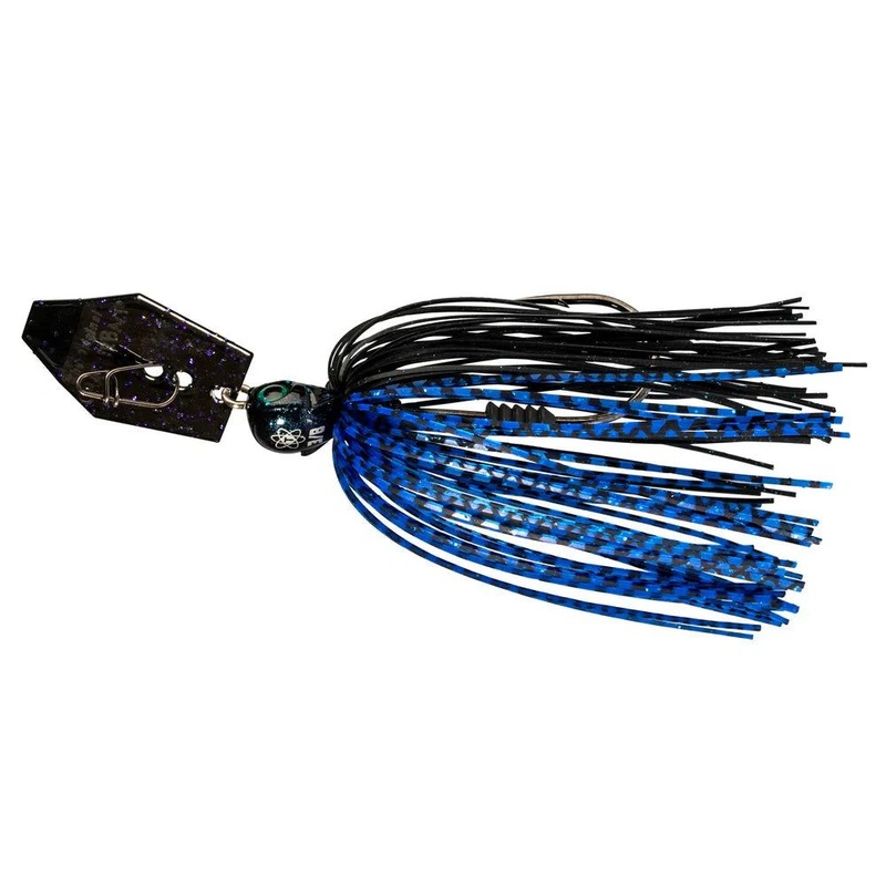 Z Man Tungsten Chatterbait Elite Evo Black Blue
