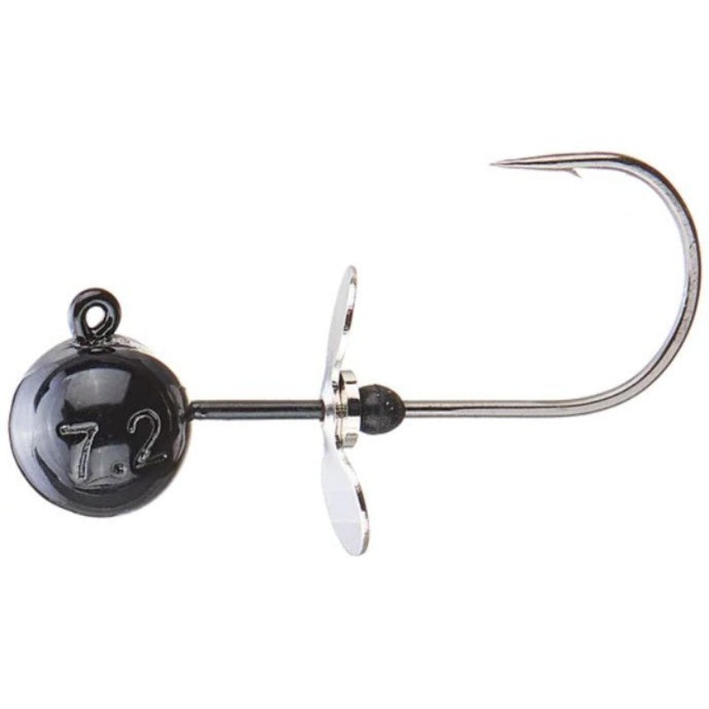 Xzone Tungsten Propeller Ball Head Jig Head