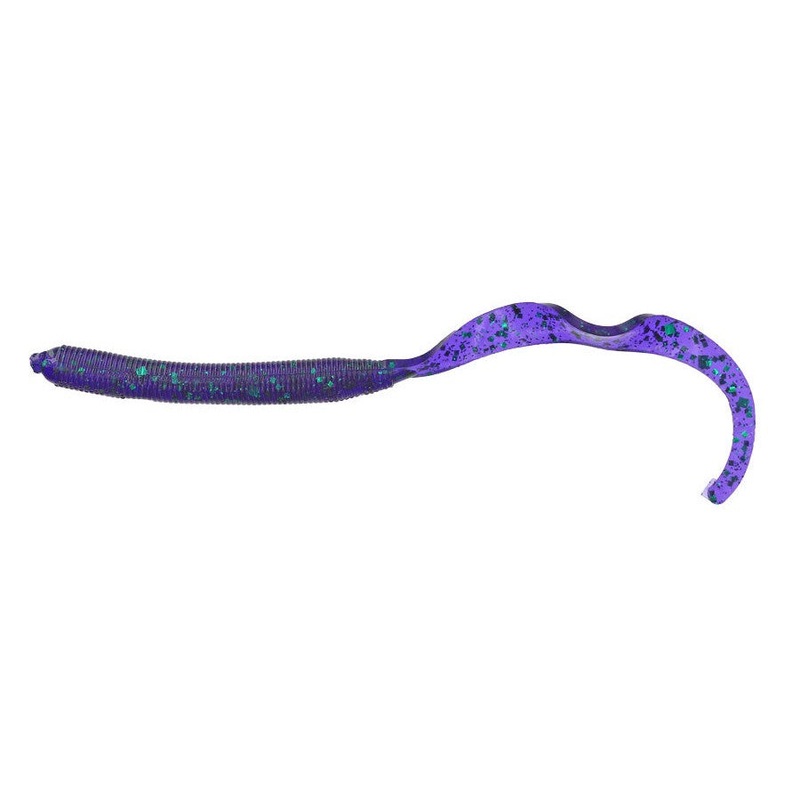 Zoom Curly Tail 4” Junebug 20pk