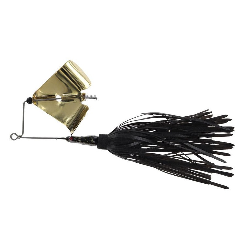 Crock O Gator Head Knocker Buzzbait Black Gold